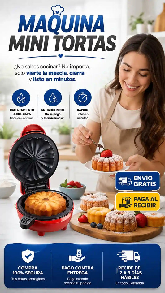 MAQUINA MINI TORTAS