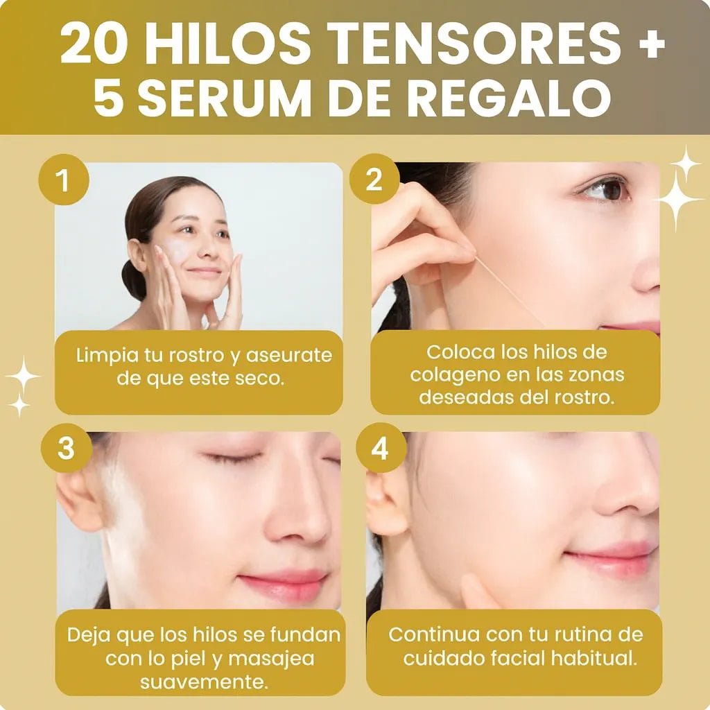 Hilos Tensores Colágeno