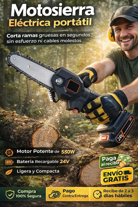MOTOSIERRA ELECTRICA  PORTATIL