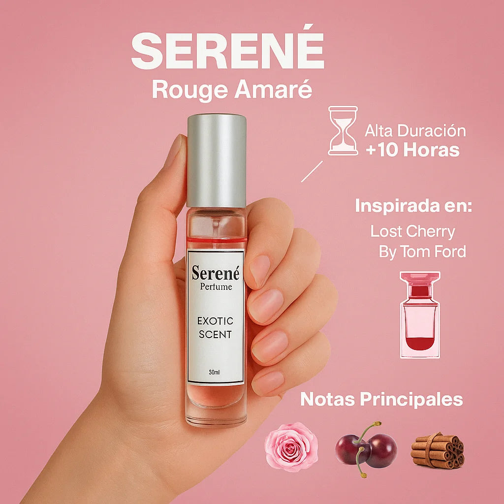 Serene perfume con feromonas