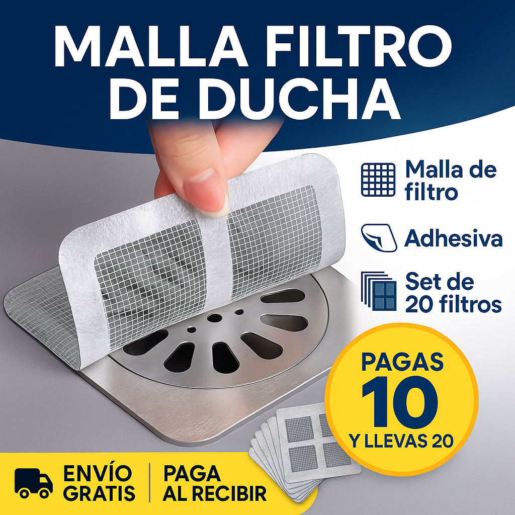 Malla para ducha