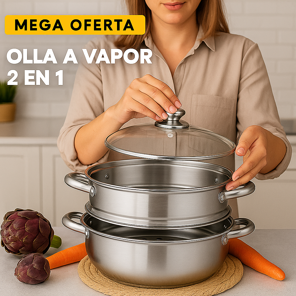 OLLA A VAPOR 2 EN 1