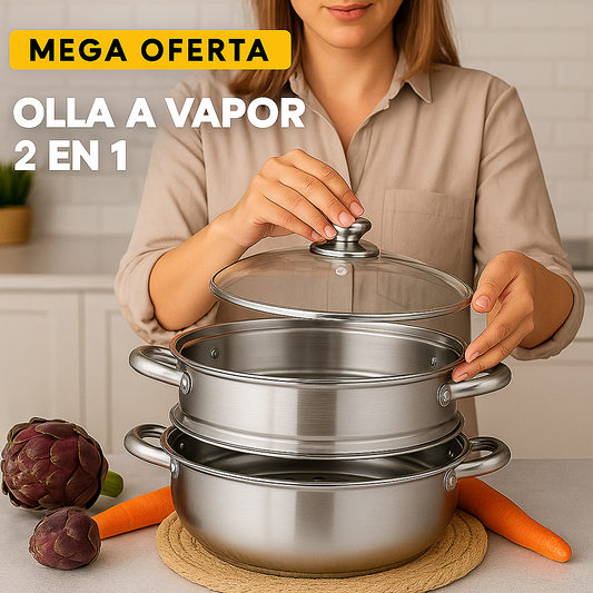 OLLA A VAPOR 2 EN 1