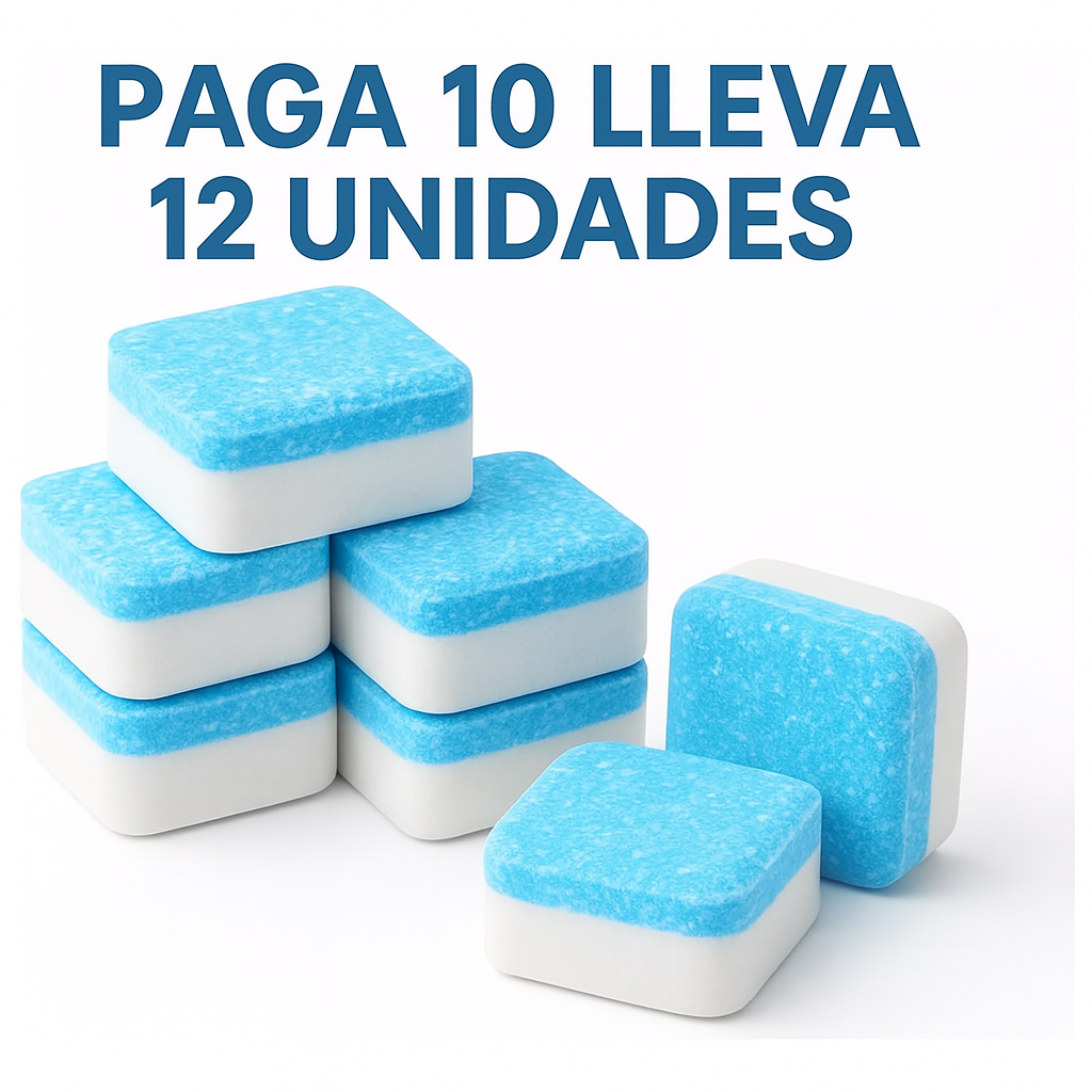 Limpiador De Lavadora Pack X 12