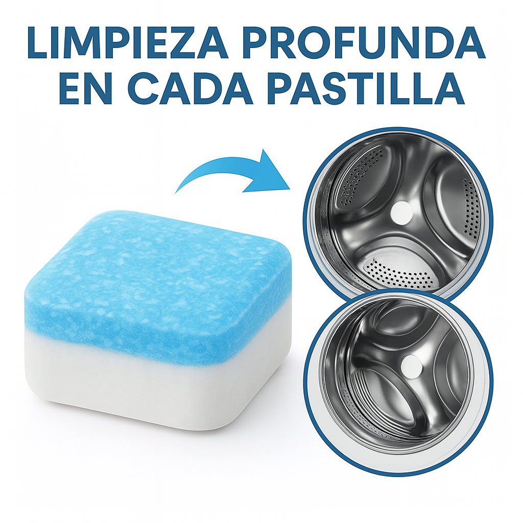 Limpiador De Lavadora Pack X 12