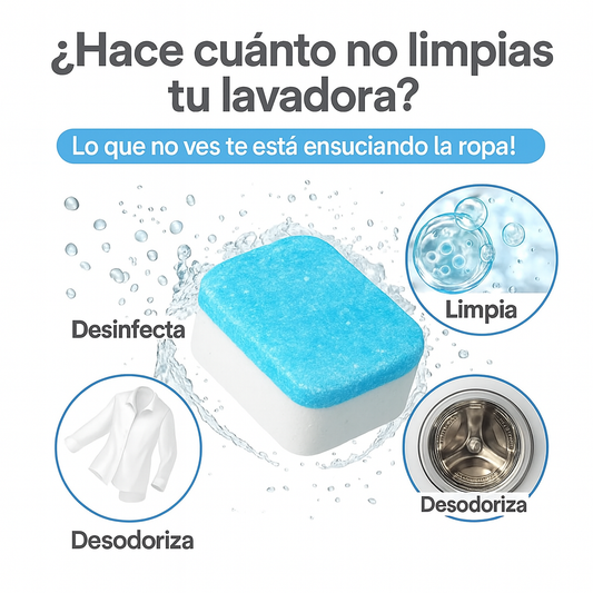 Limpiador De Lavadora Pack X 12