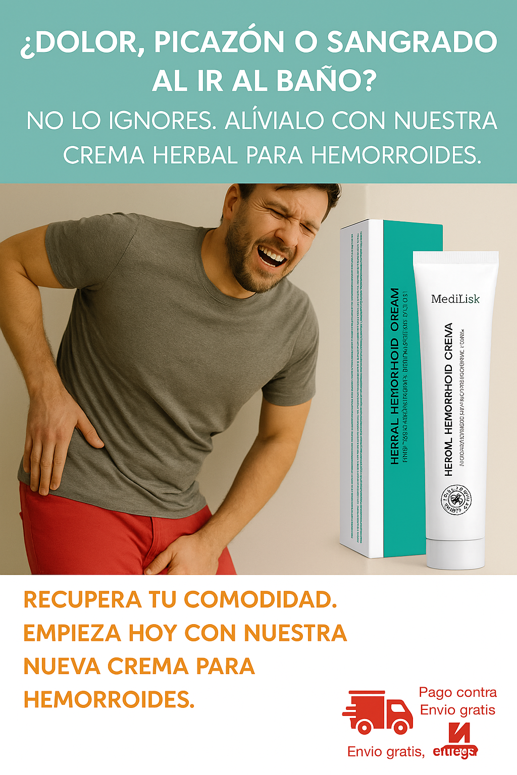 Crema Herbal para Hemorroides