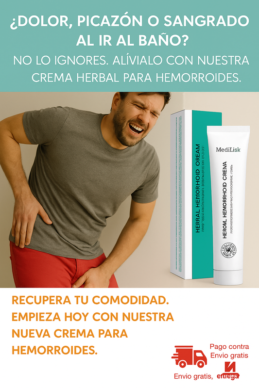 Crema Herbal para Hemorroides