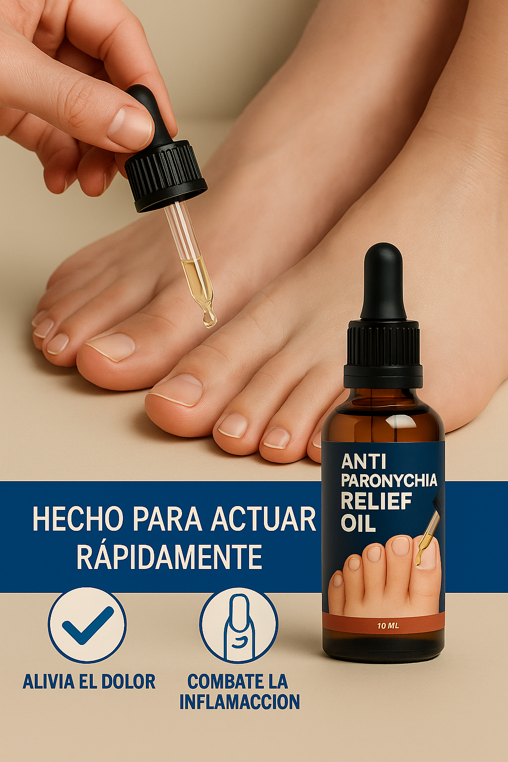Tratamiento Anti Hongos en Uñas