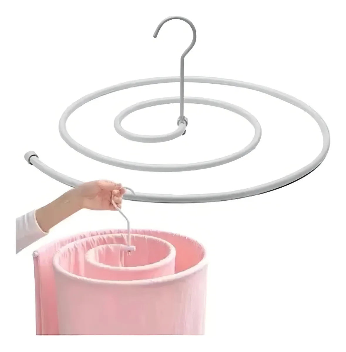 Tendedero en Espiral Multiusos