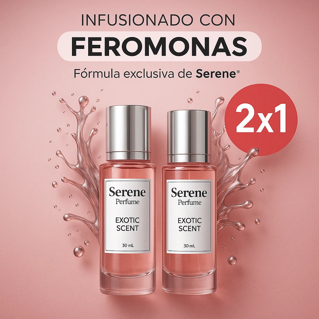 Serene perfume con feromonas