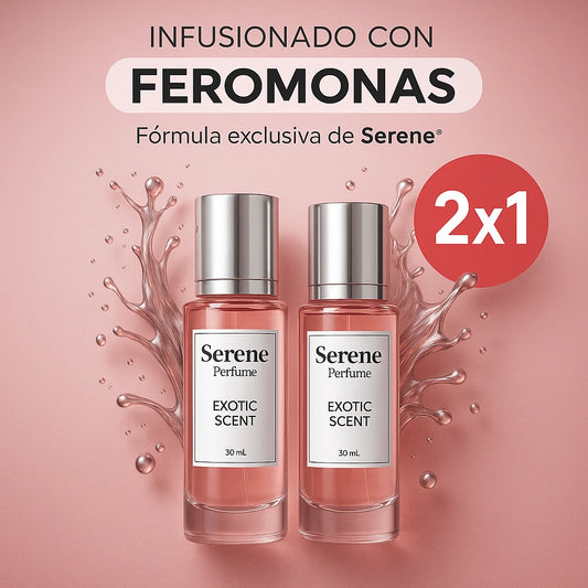 Serene perfume con feromonas