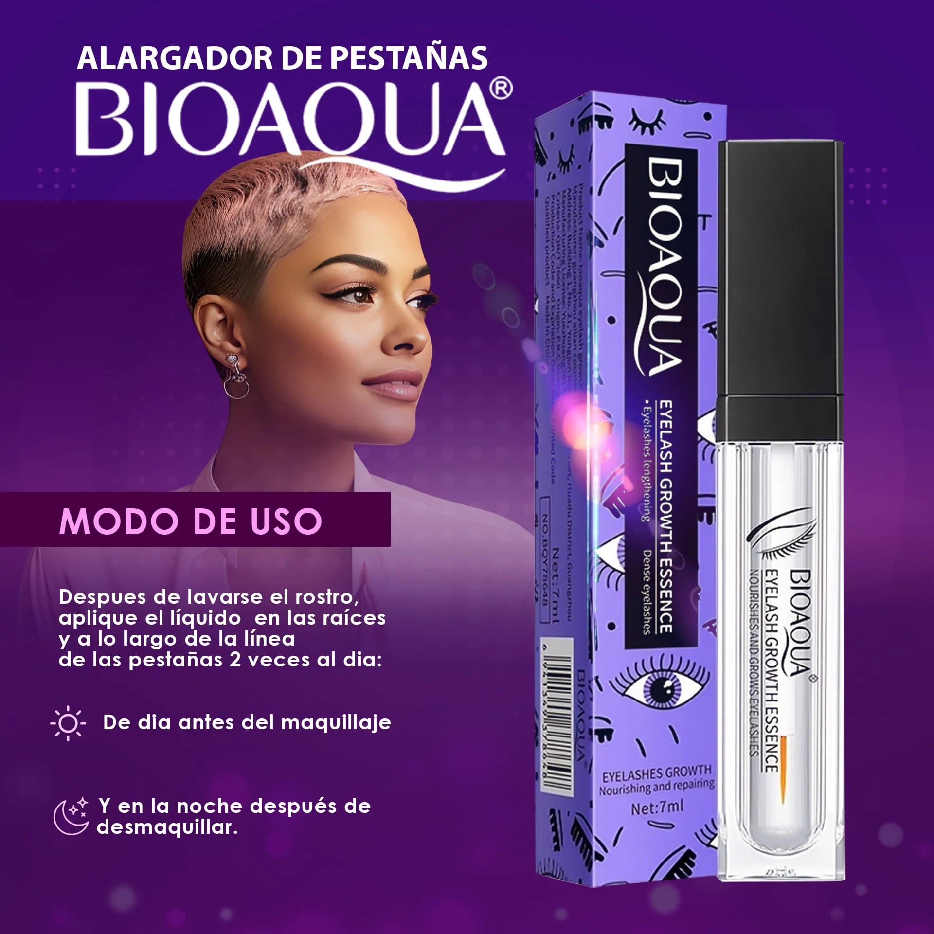 Sérum Crecimiento Cejas y Pestañas