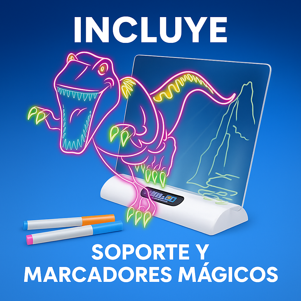 Pizarra Mágica Luminosa