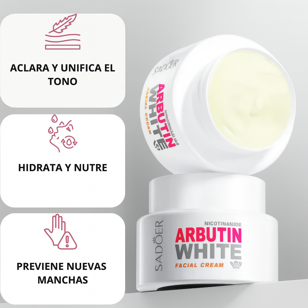 Crema Antimanchas Arbutin 2x1